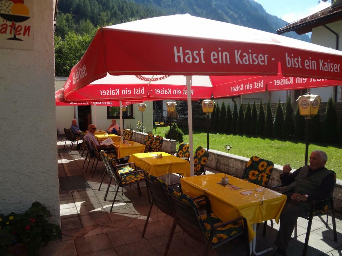 Pension Nina & Gasthof Alpenrose Gschnitz Eksteriør billede